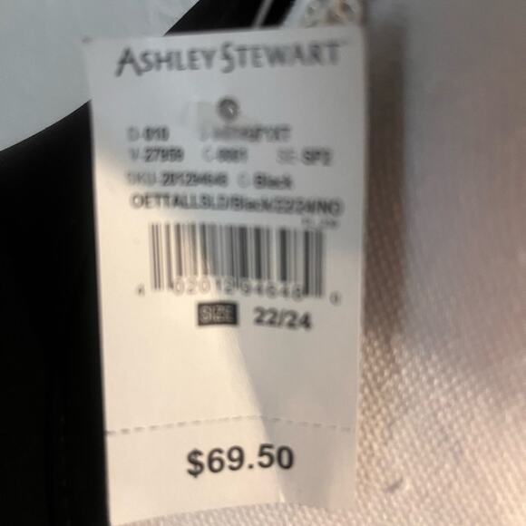 Women’s Ashley Stewart plus size maxi black wrap dress, Size 22/24, Long Sleeve - Picture 8 of 12